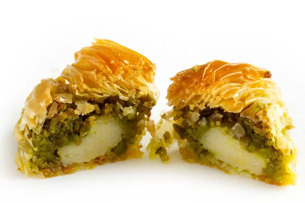 Turkish Dessert Baklava Pistachio — Stock Photo, Image