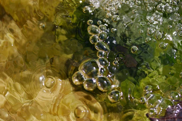 水の泡だ 水の背景 — ストック写真