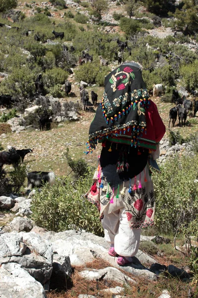 Mujer Anatolia Vestido Tradicional — Foto de Stock