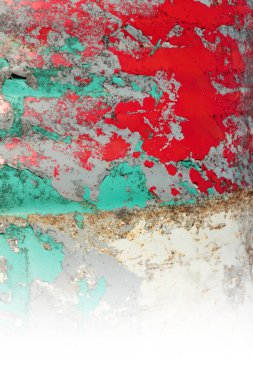 Boş paslı fıçı. Özet, arkaplan, desenli. 