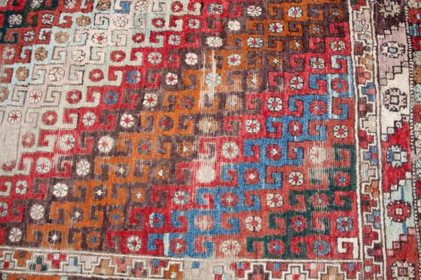 Ręcznie Tkane Dekoracyjne Dywany Tureckie — Zdjęcie stockowe