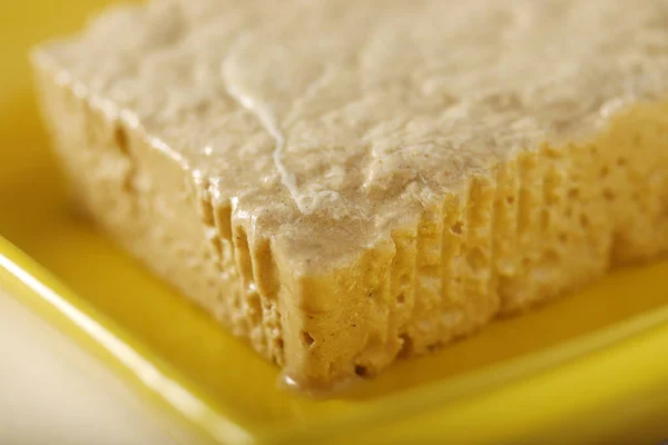 Hagyományos Török Halva Tahinivel — Stock Fotó