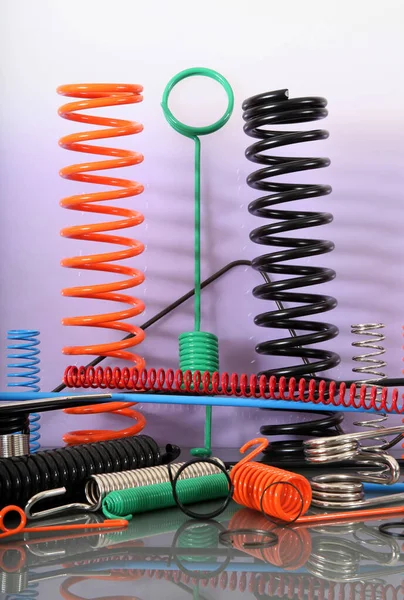 Metal Springs Different Sizes — Stock Photo, Image