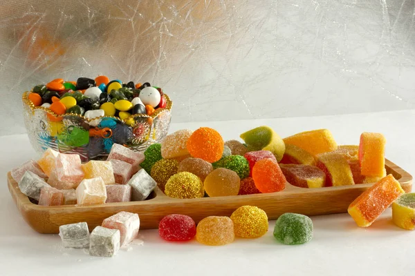 Verschiedene Türkische Köstlichkeiten Schokoladenbonbons — Stockfoto