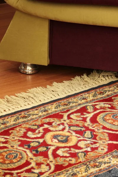 Wool Carpet Sofa Interior — Foto de Stock