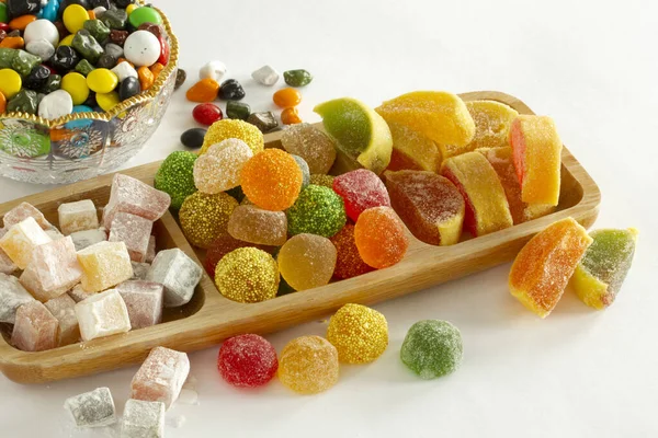 Verschiedene Türkische Köstlichkeiten Schokoladenbonbons — Stockfoto