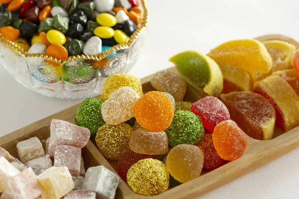 Verschiedene Türkische Köstlichkeiten Schokoladenbonbons — Stockfoto