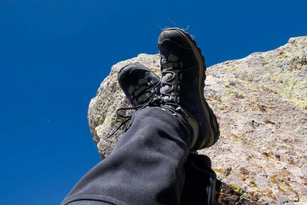 Resting Nature Watching Sky — Stock Photo, Image