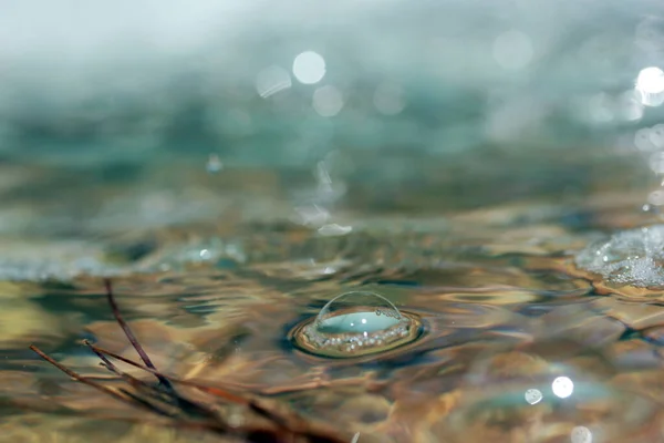 Water Oppervlak Abstracte Textuur Achtergrond — Stockfoto