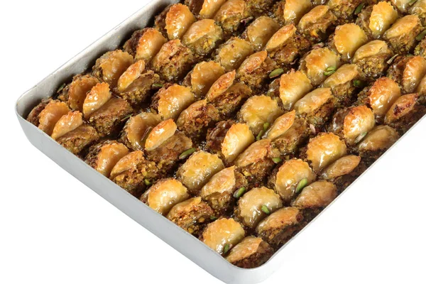 Tradiční Turecký Dezert Baklava Turecká Kuchyně — Stock fotografie