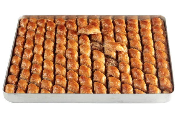 Tradiční Turecký Dezert Baklava Turecká Kuchyně — Stock fotografie