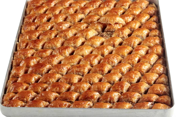 传统的土耳其甜点Baklava 土耳其菜 — 图库照片