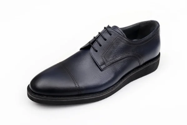 Classic Modern Leather Men Shoes — Stock Photo, Image