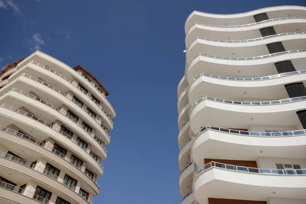 Moderne Nieuwe Flatgebouwen — Stockfoto