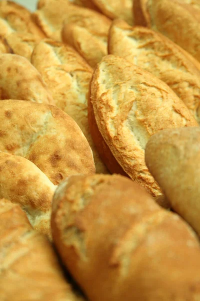 Nahaufnahme Gelber Laib Brot — Stockfoto