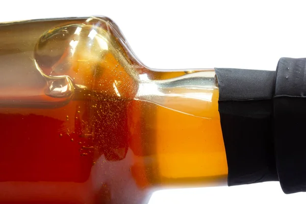 Eine Flasche Bio Honig — Stockfoto