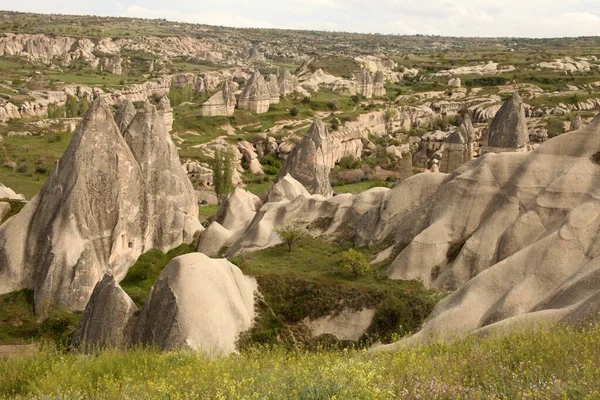Geological Formations Cappadocia Nevsehir Turkey — Stock Photo, Image