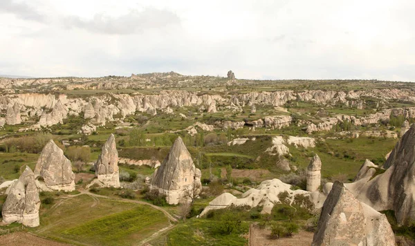 Geological Formations Cappadocia Nevsehir Turkey — Foto de Stock