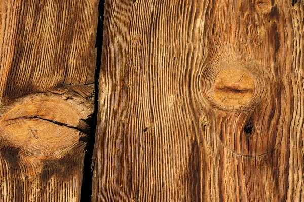 Altes Holzbrett Mit Holzknoten Für Hintergrund Oder Textur — Stockfoto