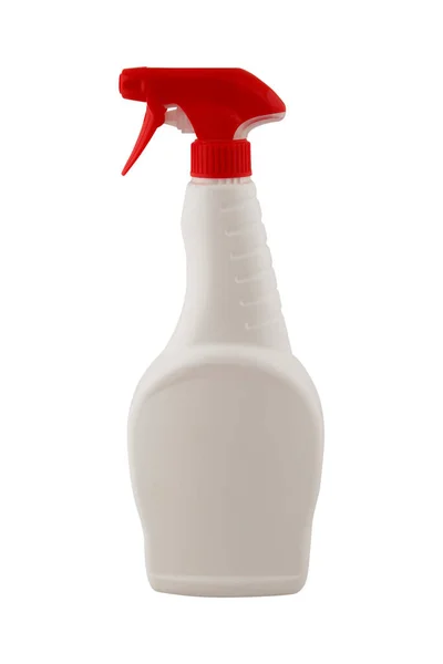 Botella Limpieza Sobre Fondo Blanco — Foto de Stock