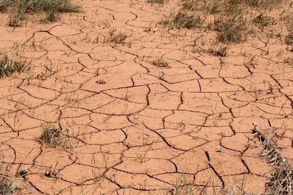 Terre Aride Riscaldamento Globale Desertificazione — Foto Stock