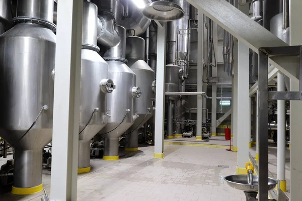 Молочной Фабрике Фабрика Пищевой Промышленности — стоковое фото