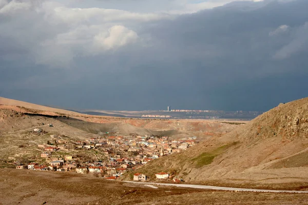 Ιστορική Γειτονιά Της Sille Και Πόλη Της Konya — Φωτογραφία Αρχείου