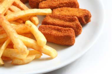 Köfte ve patates kızartması. Kadinbd Kofte