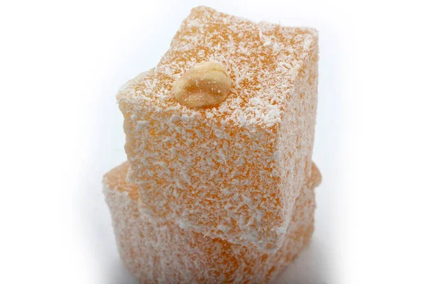 Turkish Delight Hazelnut Traditional — Stok Foto