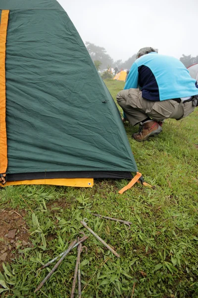 Campismo — Fotografia de Stock