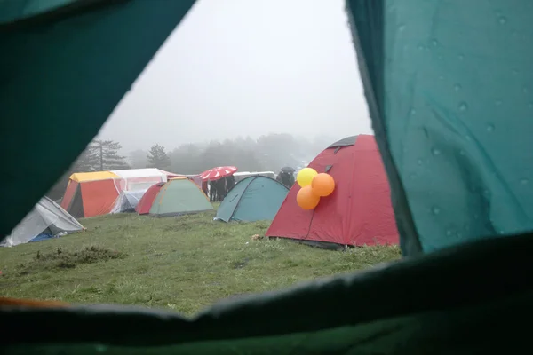 Camping — Stockfoto