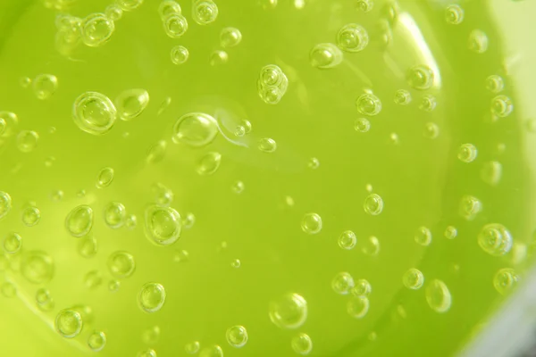 Fundo de bolhas verdes — Fotografia de Stock