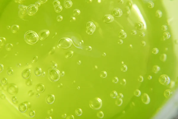 Green Bubbles Background