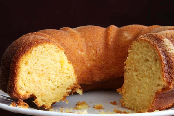 Zelfgemaakte cake — Stockfoto