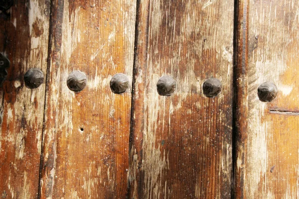 Porta de madeira — Fotografia de Stock