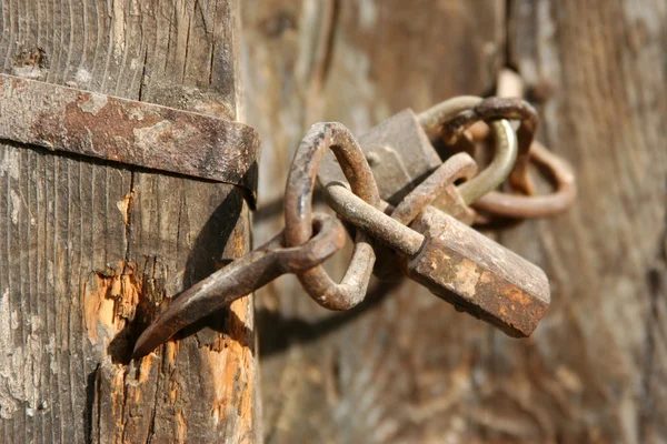 Wood door — Stock Photo, Image