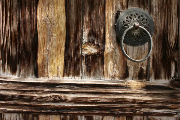 Porta de madeira — Fotografia de Stock