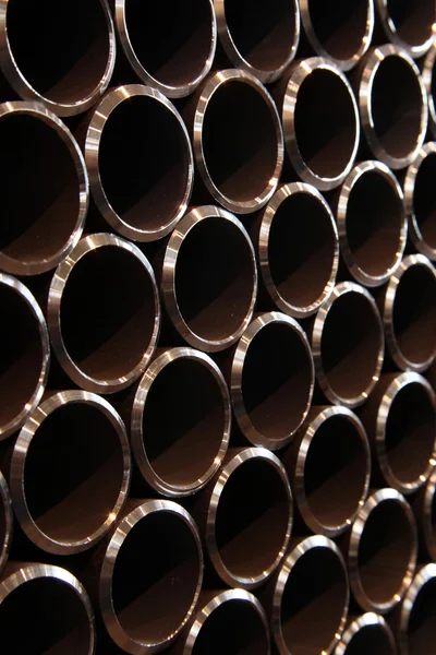 Tubi in acciaio — Foto Stock