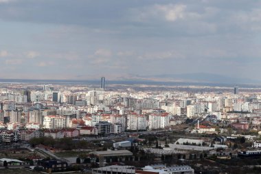Türkiye 'nin Konya kentinin manzarası.