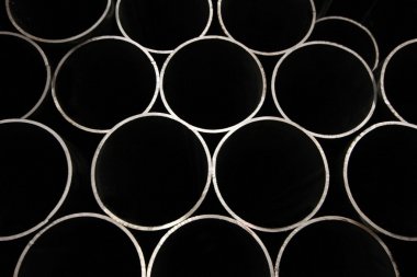 Fabrikada üretilen çelik borular