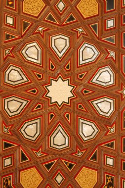 sanatsal ve dekoratif, geometrik ahşap