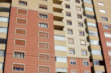 Modern apartmanın arka plan