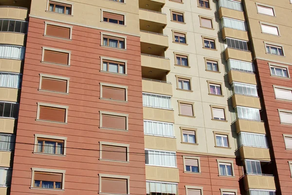 Moderno apartamento edifício fundo — Fotografia de Stock