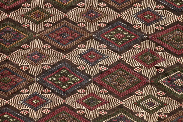 El yapımı, antika Türk halı