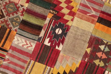 El yapımı, antika Türk halı