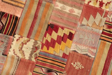 El yapımı, antika Türk halı