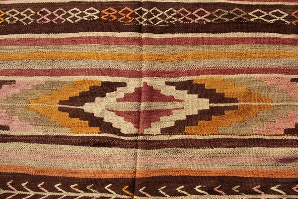 Handmade, antique Turkish Rug — Stock Photo, Image