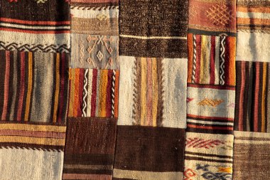 El yapımı, antika Türk halı