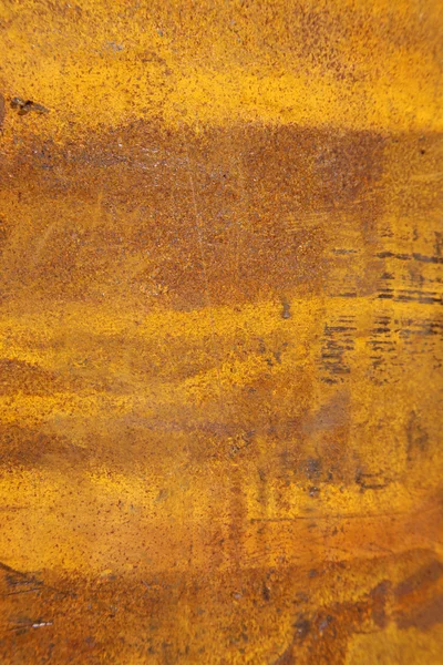 Yellow rusty metal surface — Stock Photo, Image