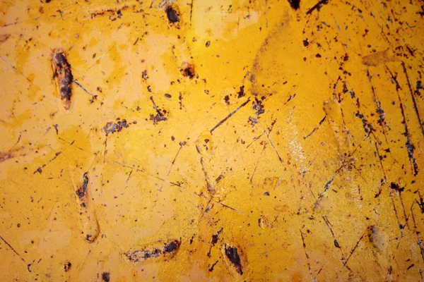노란 녹슨 금속 표면 — 스톡 사진